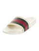 Gucci Rubber Striped Slides