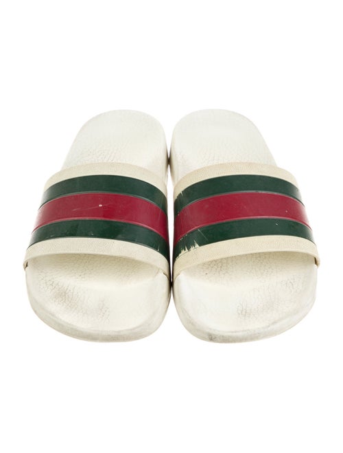 Gucci Rubber Striped Slides