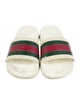 Gucci Rubber Striped Slides