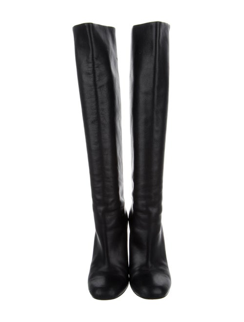 Gucci Leather Studded Accents Boots