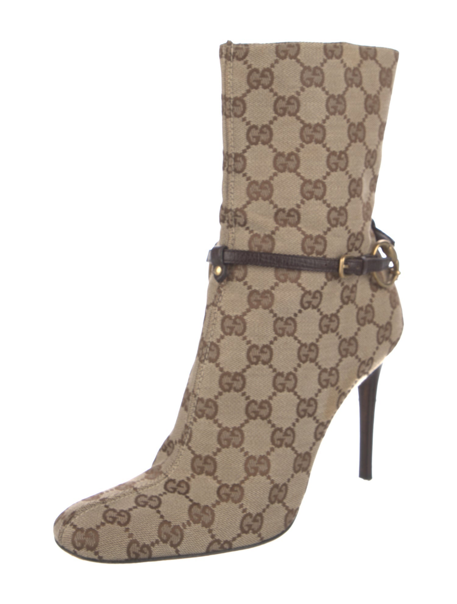 Gucci GG Canvas Canvas Boots