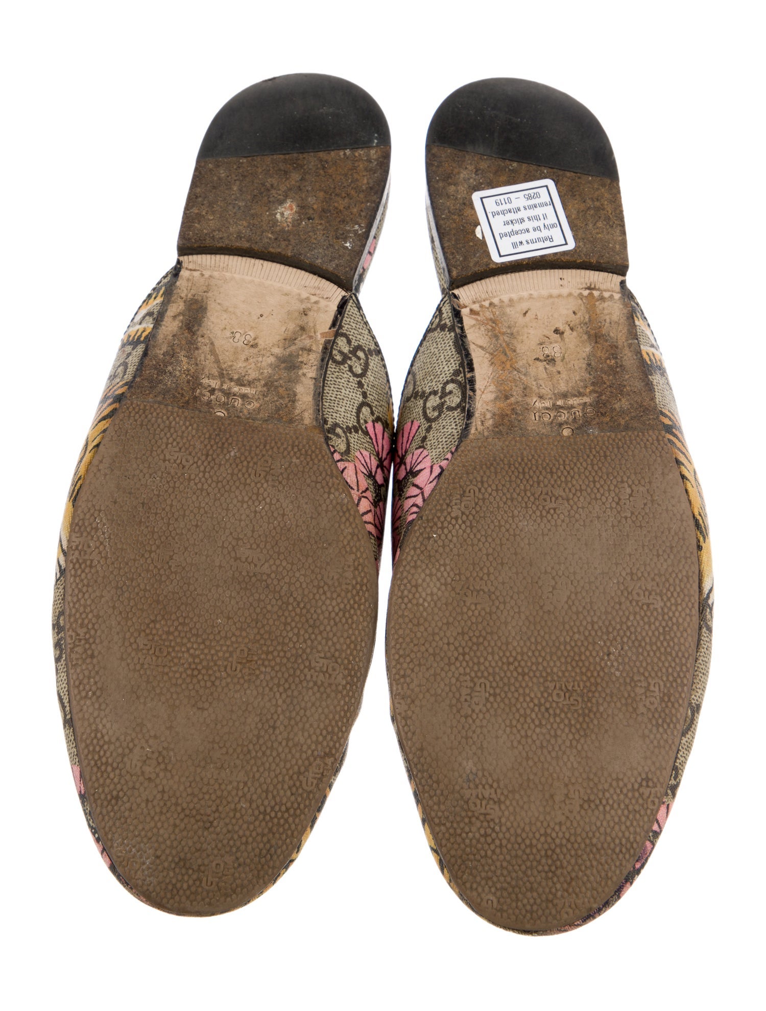 Gucci GG Supreme Mules