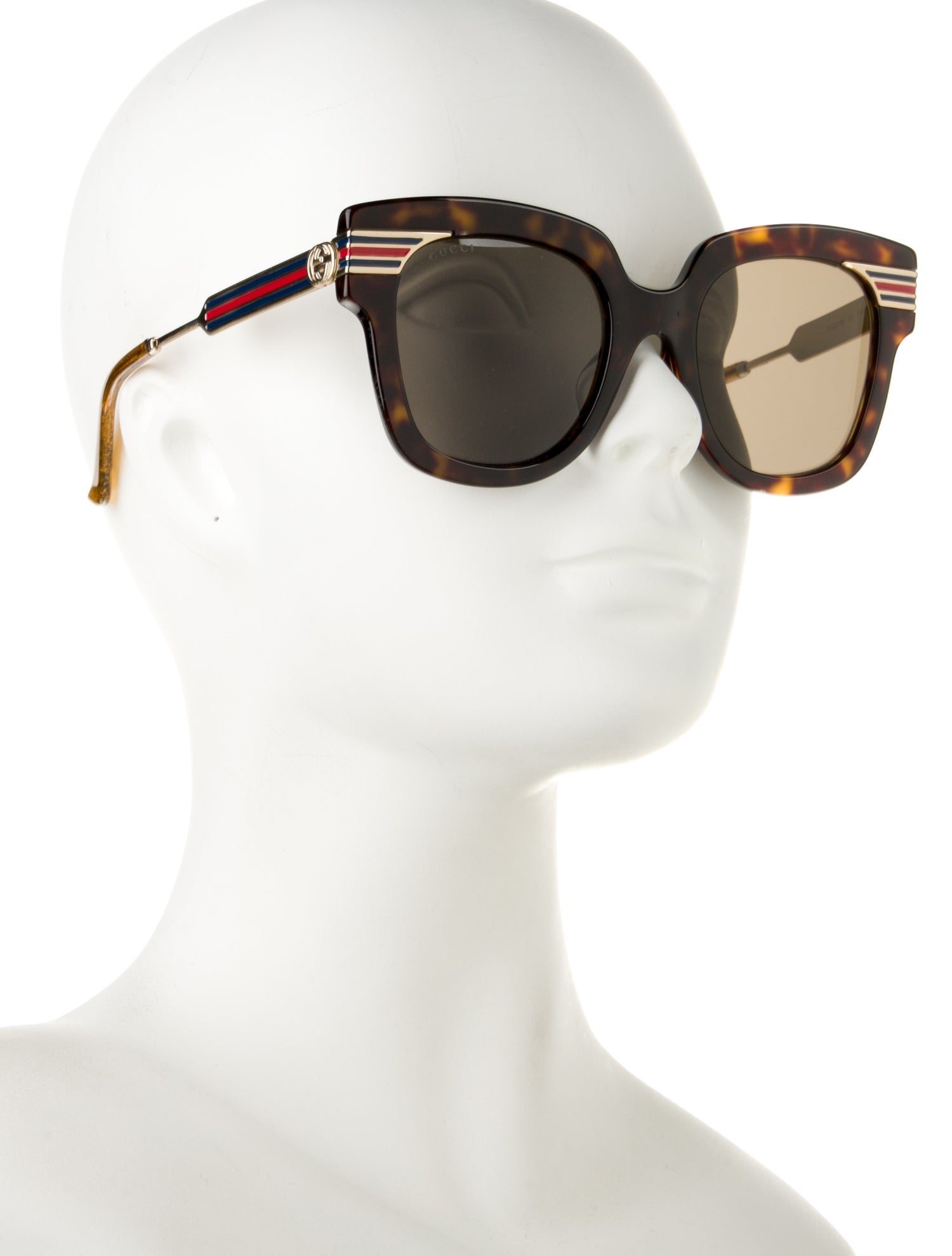 Gucci Square Tinted Sunglasses