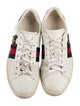 Gucci Sylvie Web Accent Leather Sneakers