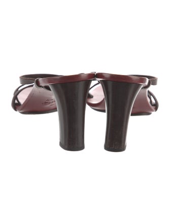 Gucci Leather Slides