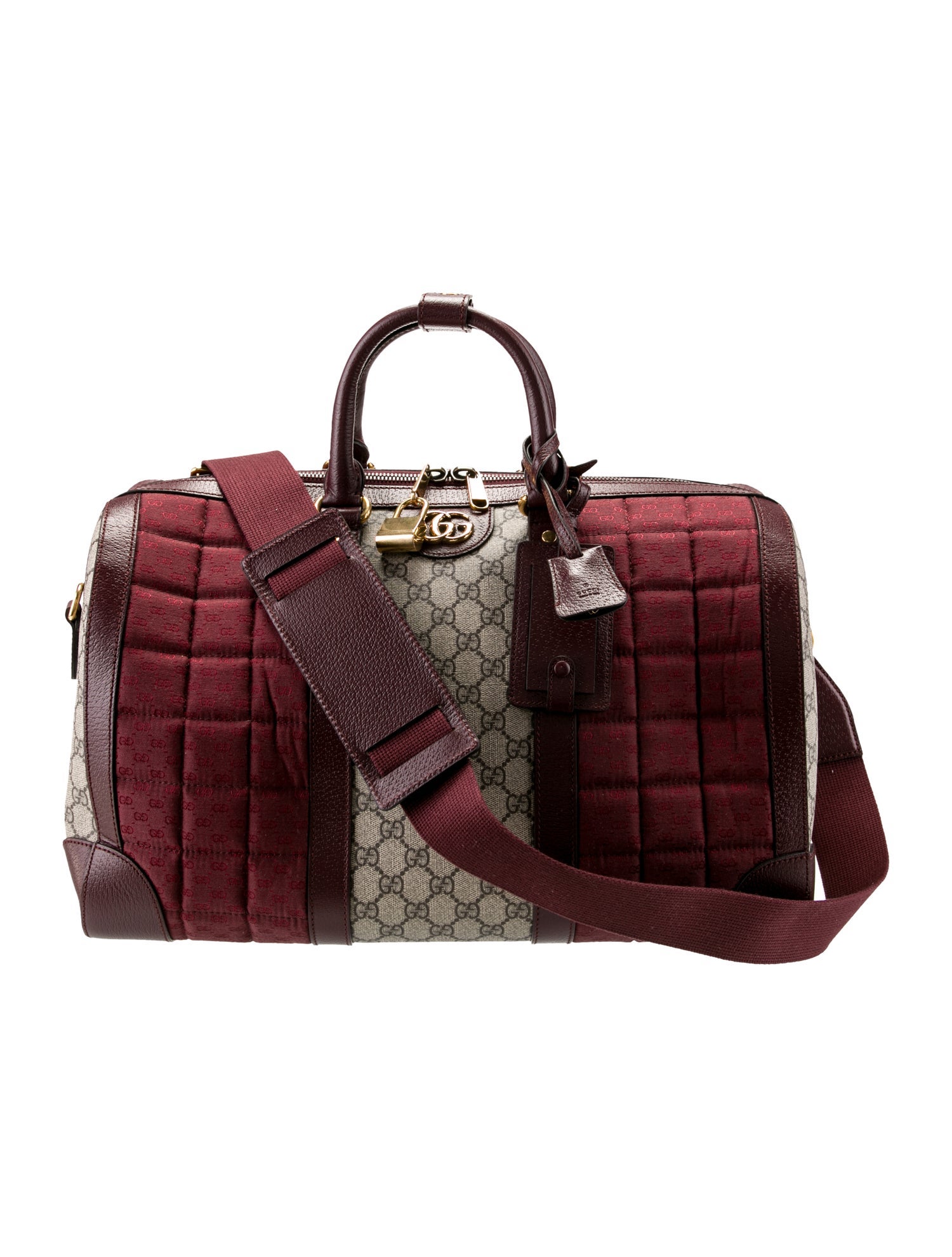 Gucci GG Supreme Weekender Bag