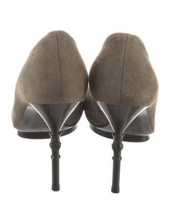 Gucci Suede Pumps