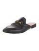 Gucci Horsebit Accent Leather Mules