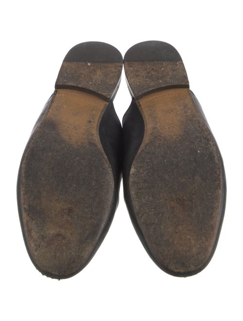 Gucci Horsebit Accent Leather Mules