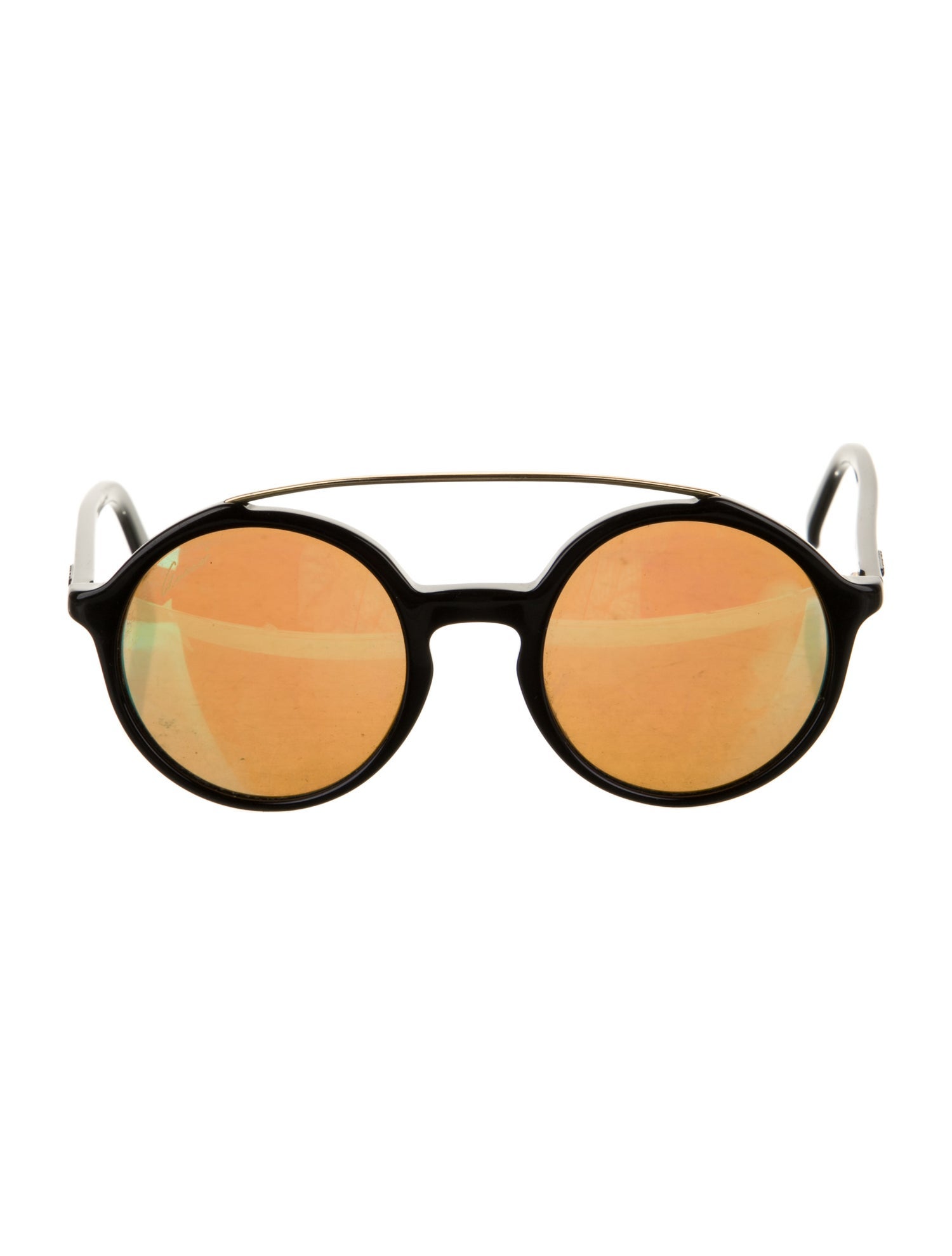 Gucci Round Mirrored Sunglasses