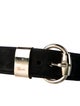 Gucci Wide Suede Waist Belt