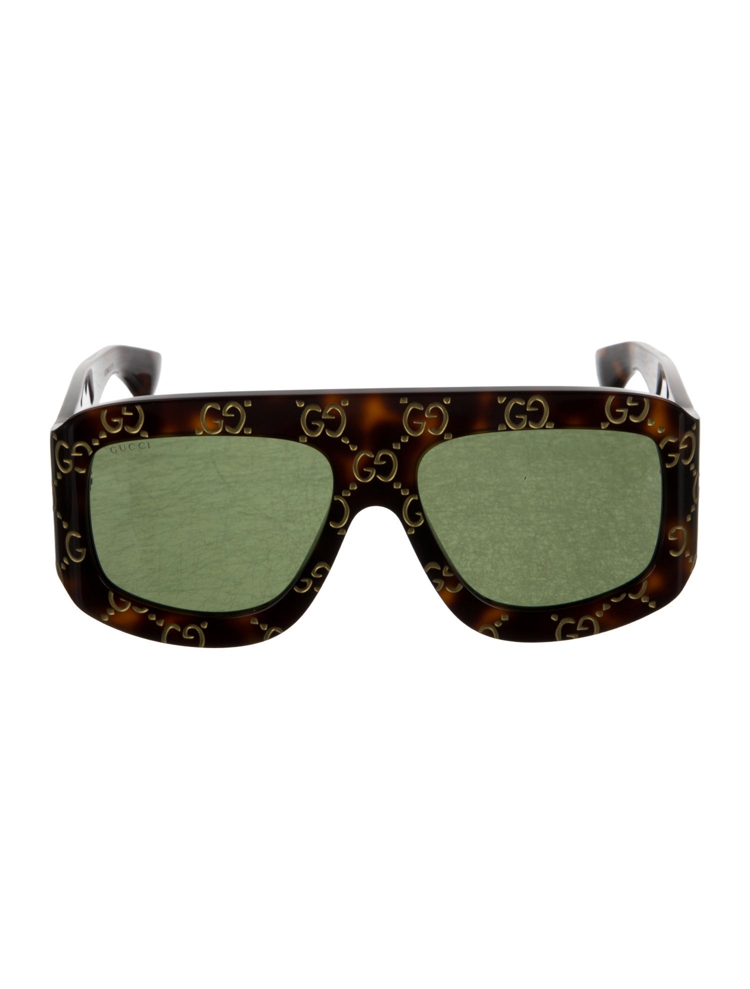 Gucci Shield Tinted Sunglasses