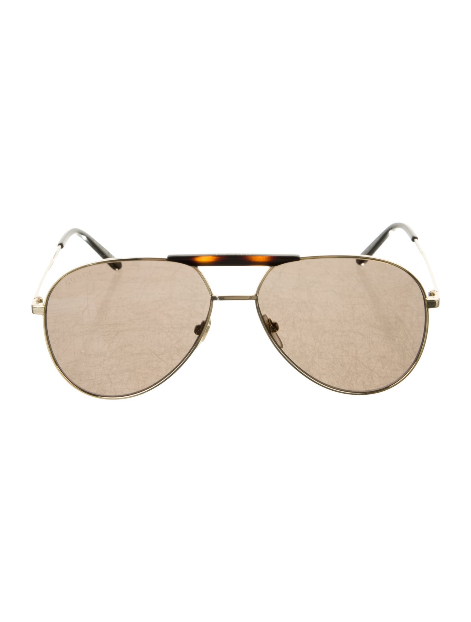 Gucci Aviator Tinted Sunglasses