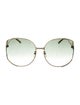 Gucci Oversize Gradient Sunglasses