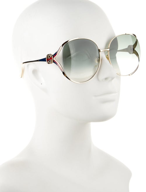 Gucci Oversize Gradient Sunglasses