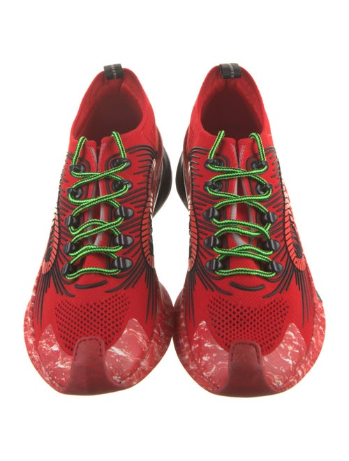 Gucci Mesh Printed Sneakers