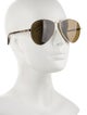 Gucci Aviator Tinted Sunglasses