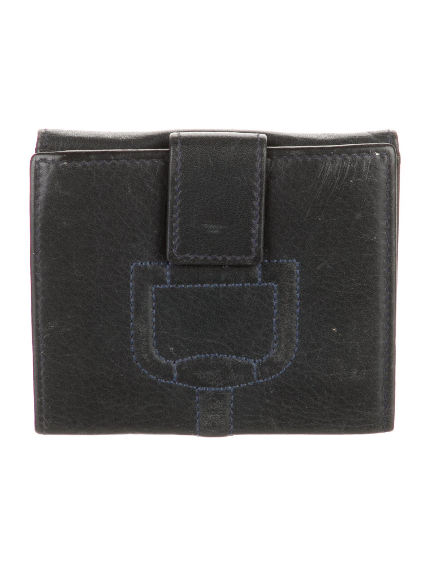 Gucci Vintage Horsebit Accent Compact Wallet
