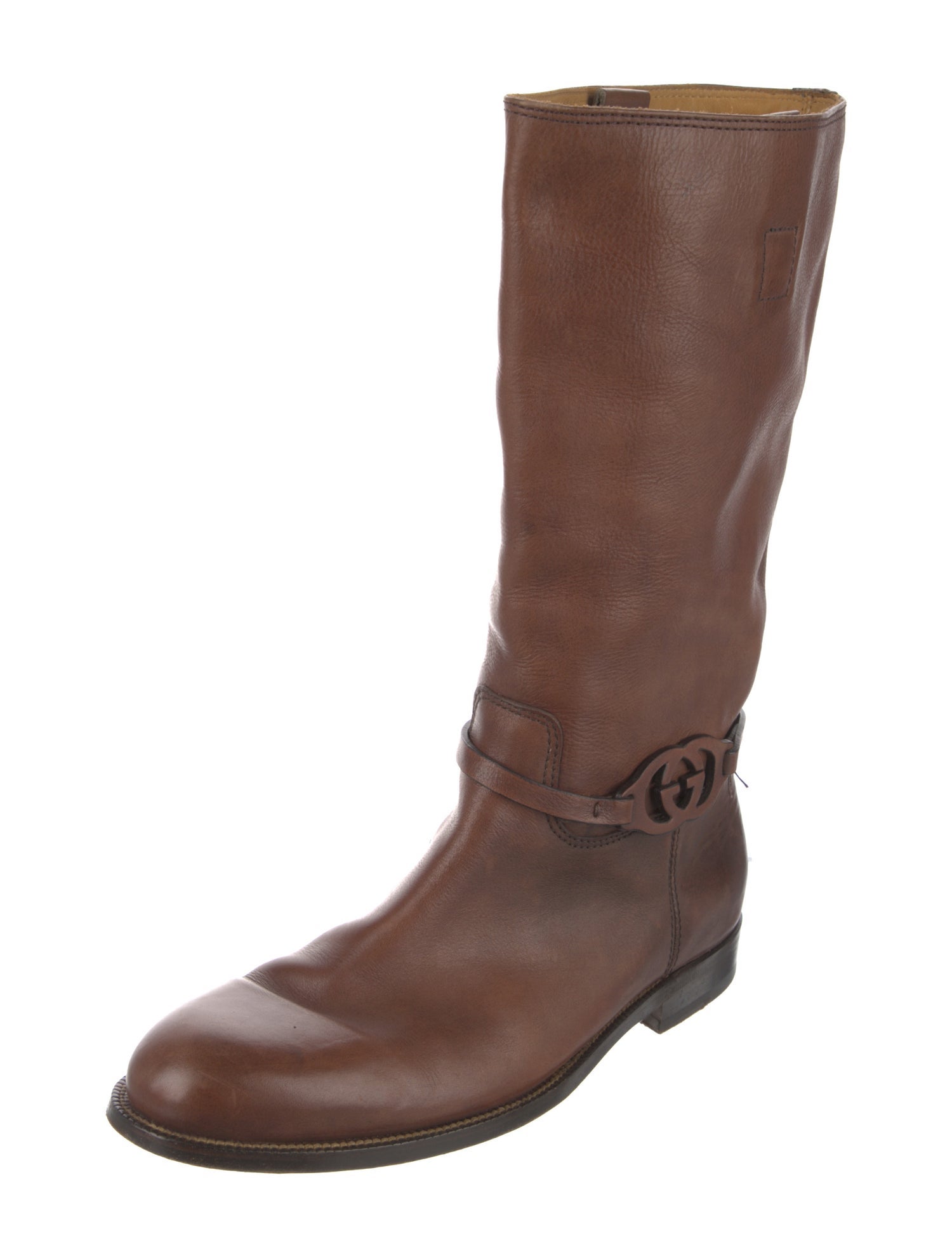 Gucci Leather Boots