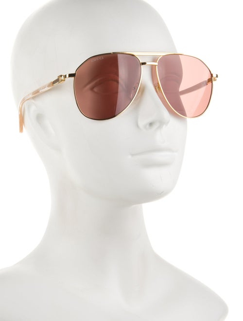 Gucci Aviator Tinted Sunglasses