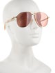 Gucci Aviator Tinted Sunglasses