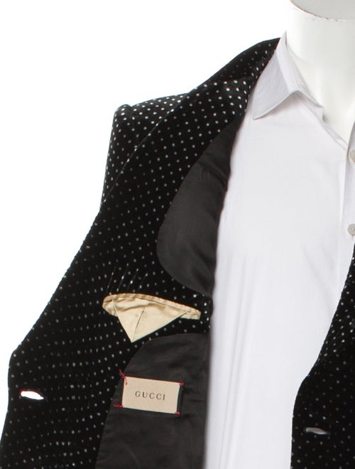 Gucci Polka Dot Print Two-Piece Suit