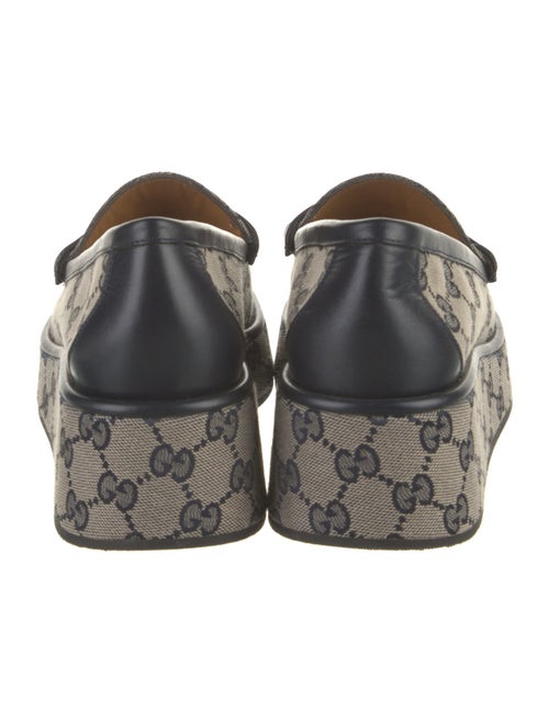 Gucci Canvas Printed Loafers