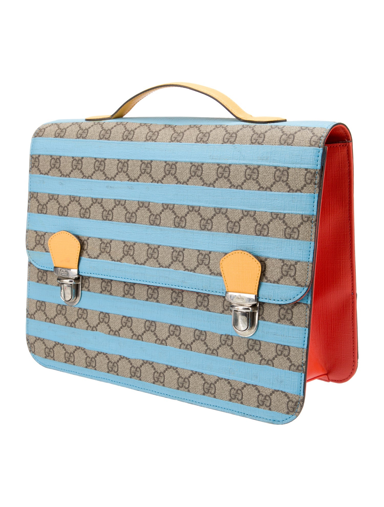 Gucci GG Coated Canvas Backpack Bag