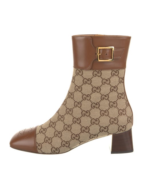 Gucci GG Canvas Canvas Boots
