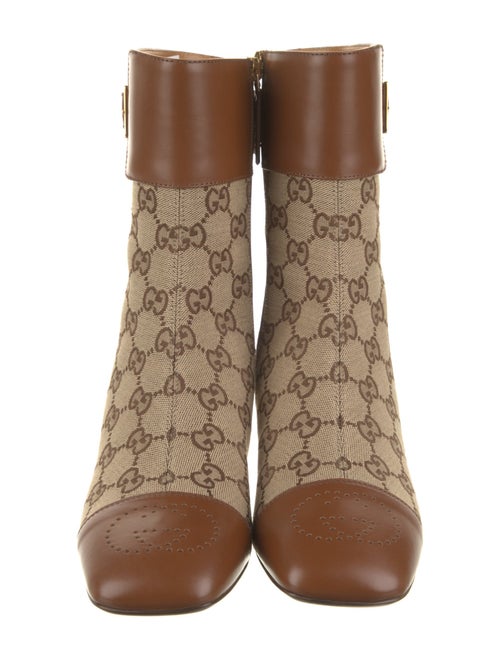 Gucci GG Canvas Canvas Boots