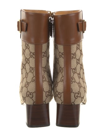 Gucci GG Canvas Canvas Boots