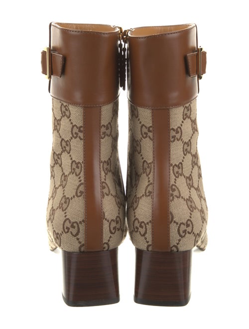 Gucci GG Canvas Canvas Boots