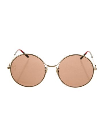 Gucci Sunglasses Round Mirrored
