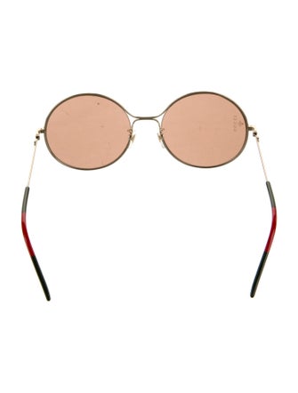 Gucci Round Mirrored Sunglasses