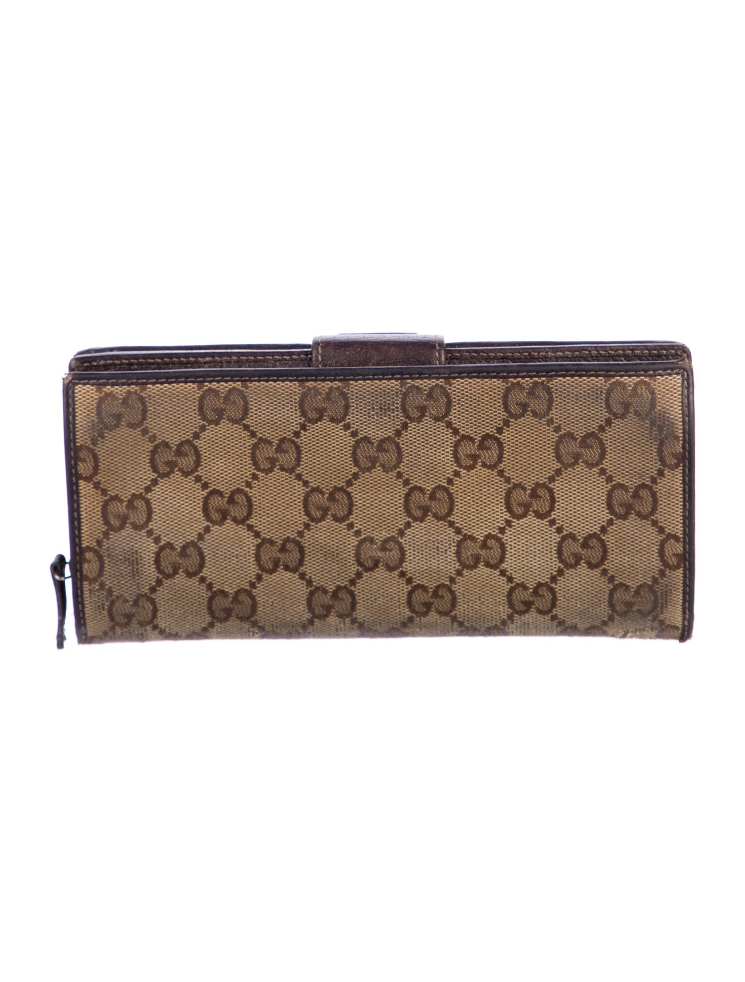 Gucci GG Canvas Canvas Continental Wallet