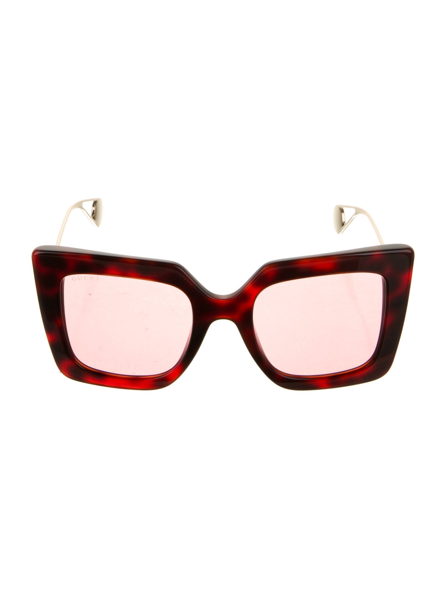 Gucci Square Tinted Sunglasses