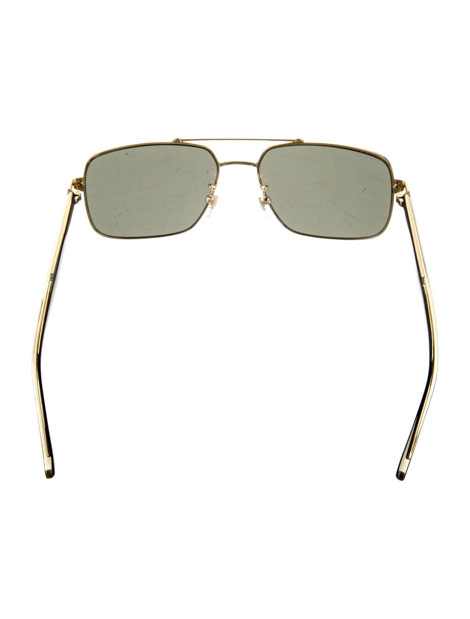 Gucci Web Accent Square Sunglasses