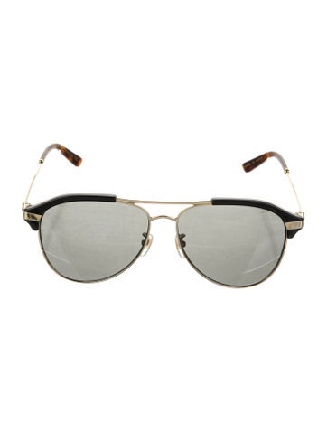 Gucci Sunglasses Interlocking G Logo Aviator