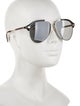 Gucci Interlocking G Logo Aviator Sunglasses