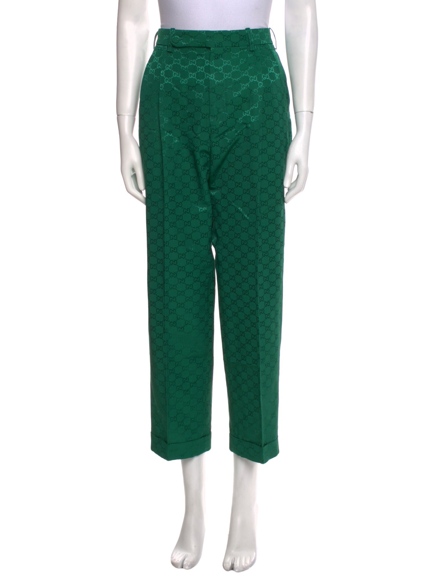 Gucci Printed Wide Leg Pants