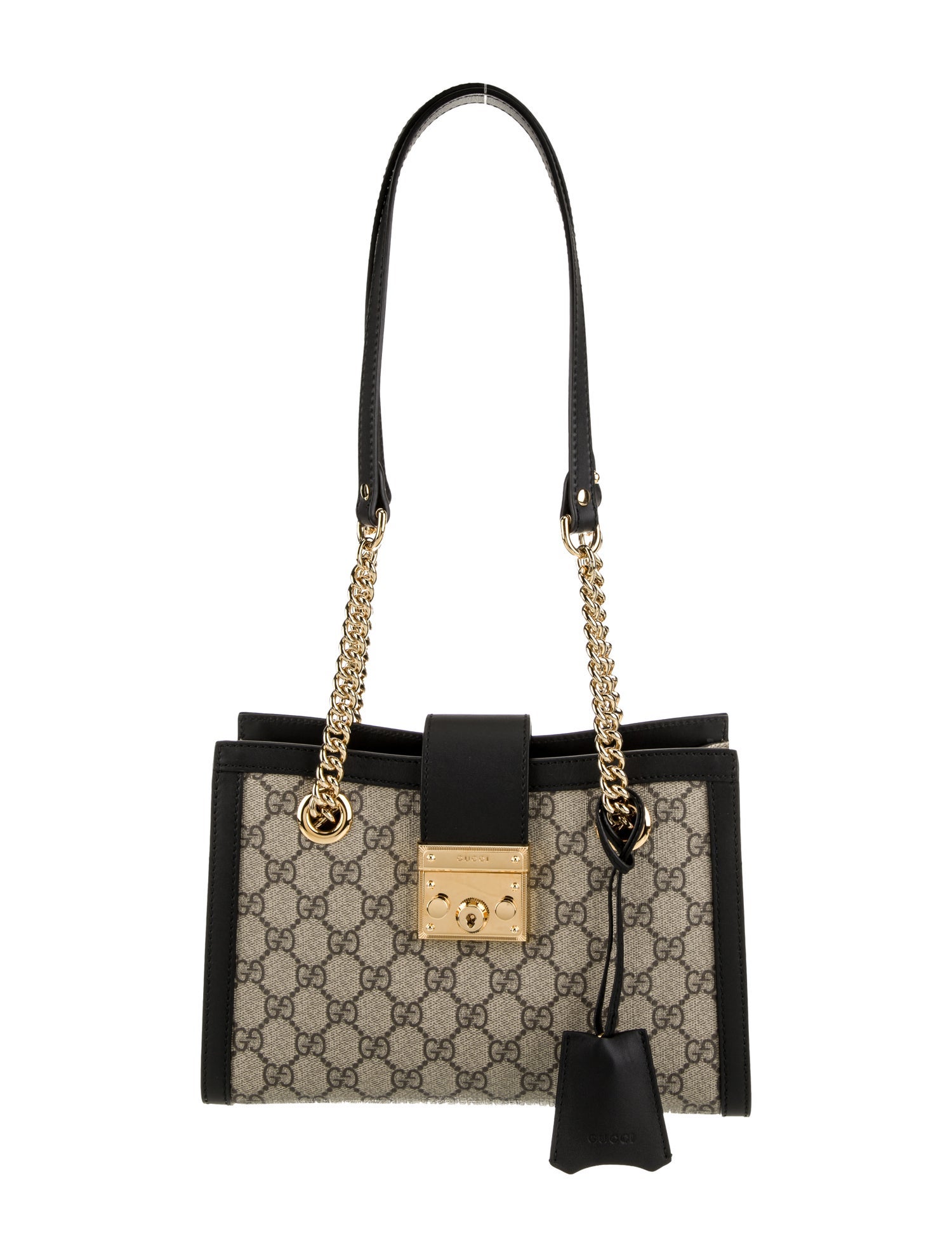 【GUCCI】BIG Sale ★PADLOCK ミディ ショルダーバッグ Padlock medium tote bag in GG supreme | GUCCI® US