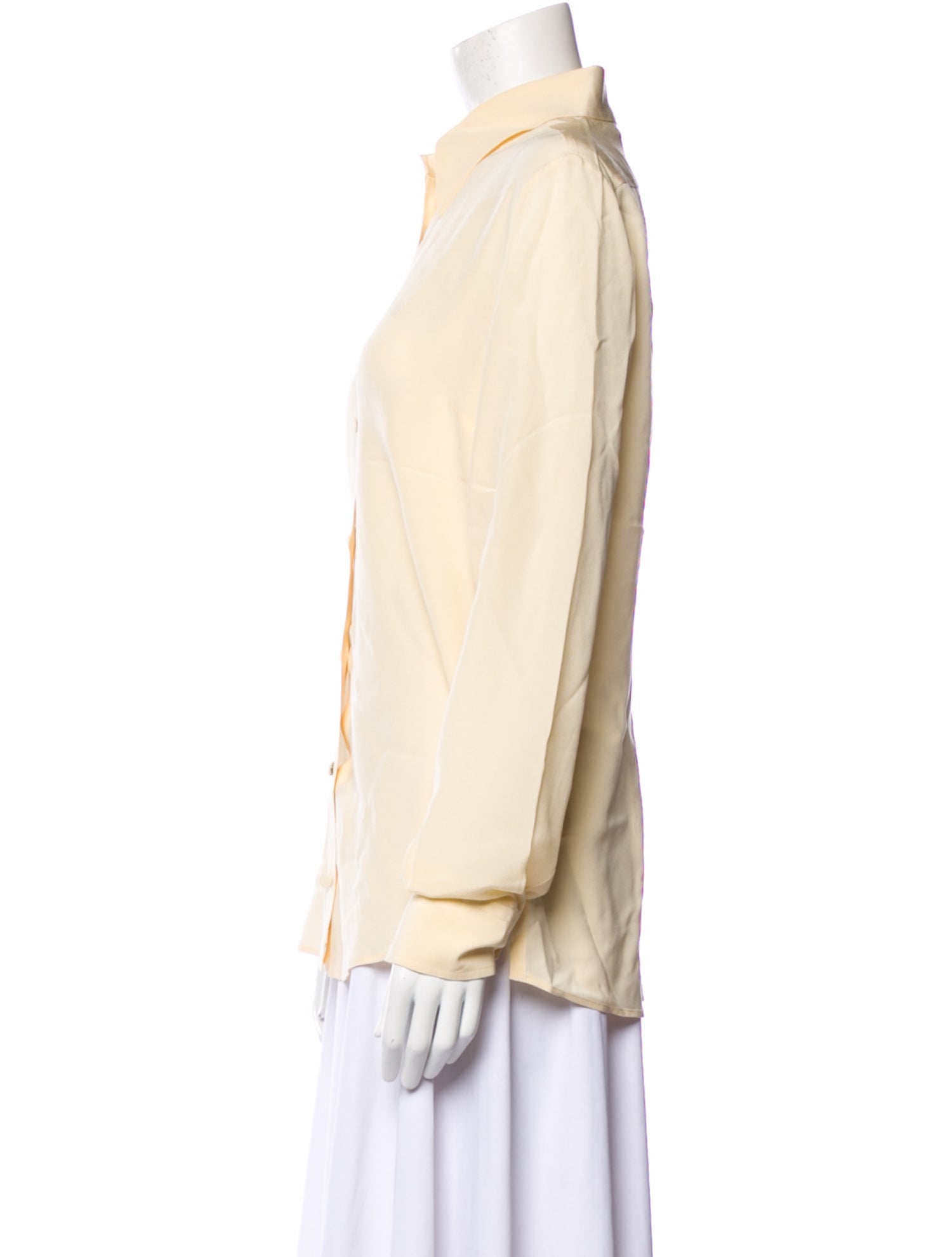 Gucci 2020 Silk Button-Up Top
