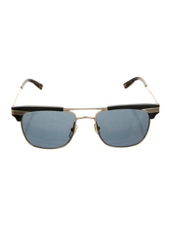 Gucci Web Accent Wayfarer Sunglasses