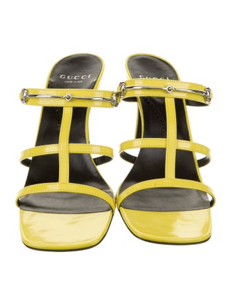 Gucci Leather Slides