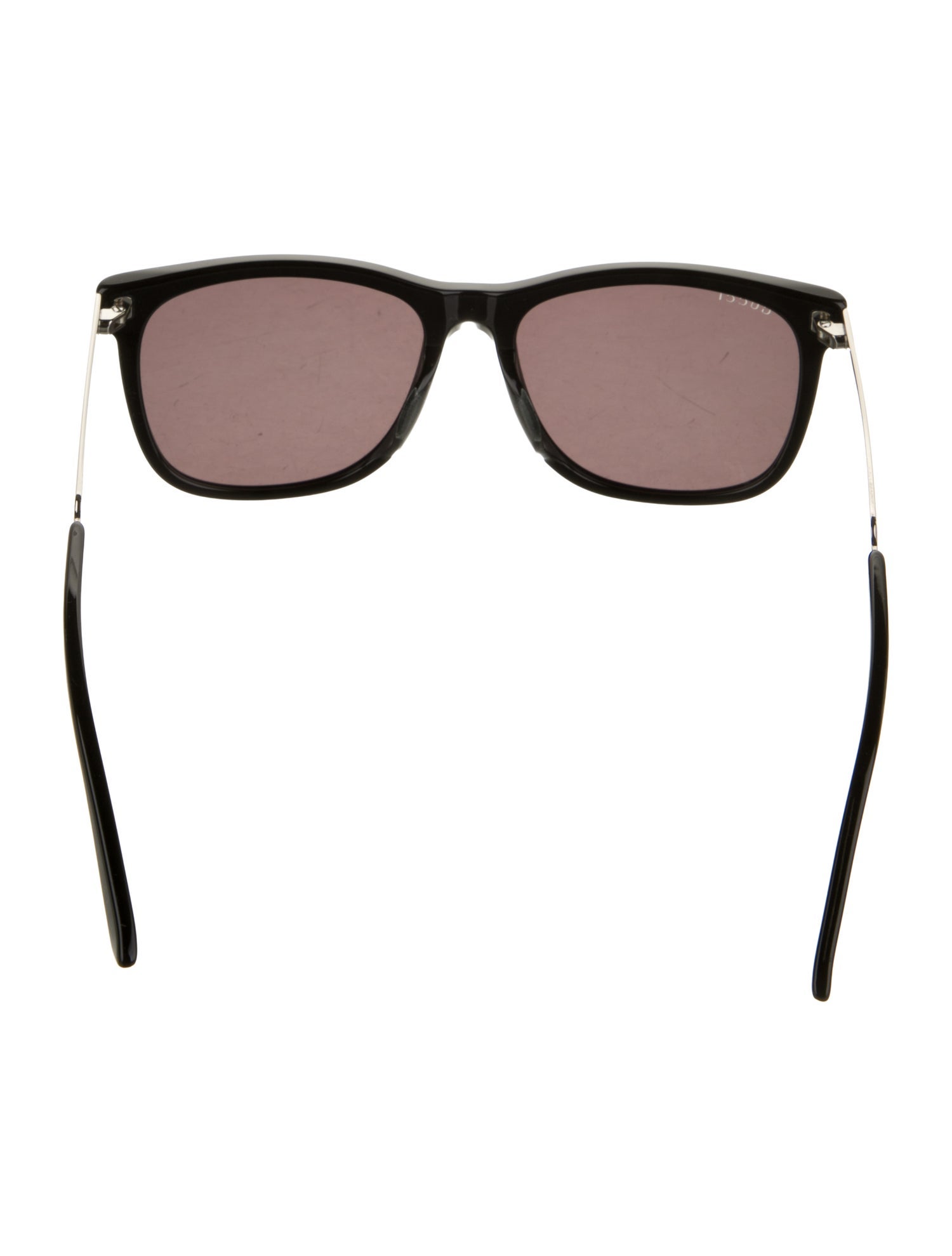 Gucci Web Accent Wayfarer Sunglasses
