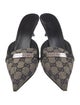 Gucci GG Canvas Canvas Mules