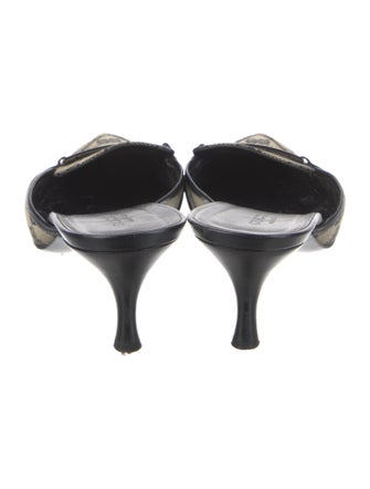 Gucci GG Canvas Canvas Mules