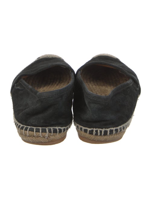 Gucci Microguccissima Pattern Suede Espadrilles