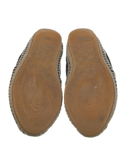 Gucci Microguccissima Pattern Suede Espadrilles