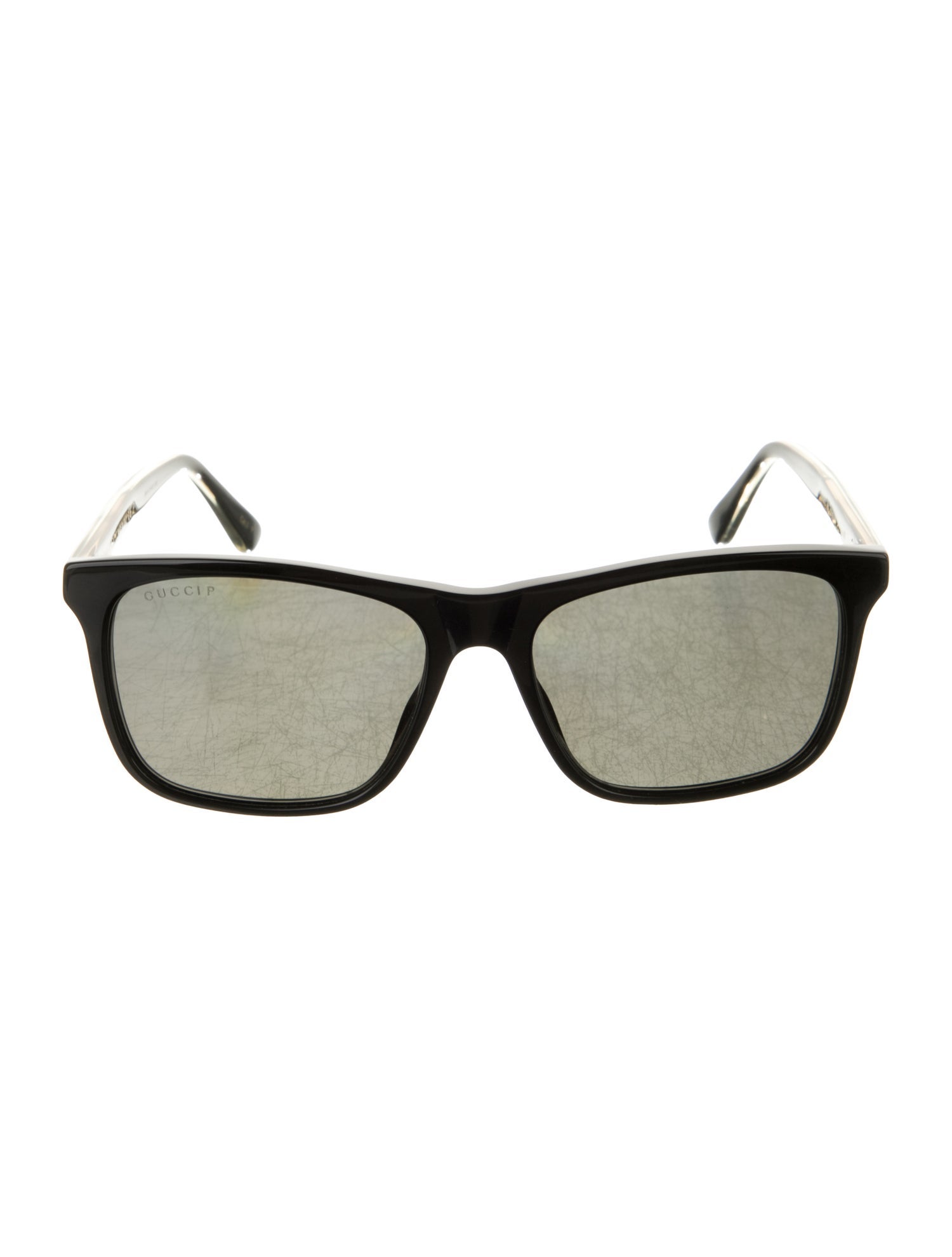 Gucci Web Accent Wayfarer Sunglasses